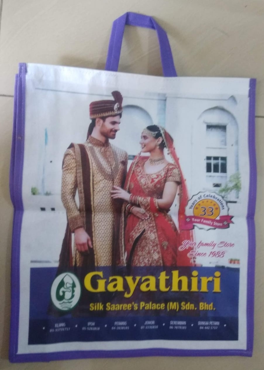 Custom Printed Non Woven Carry Bag