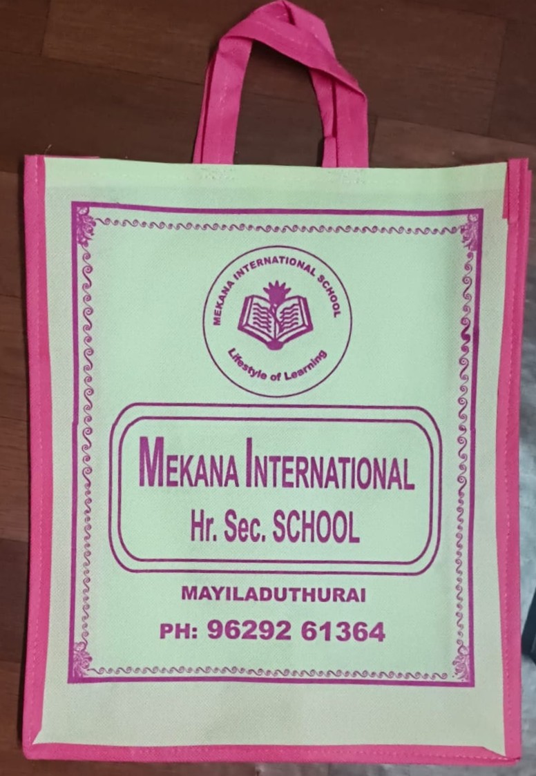 Custom Printed Non Woven Carry Bag