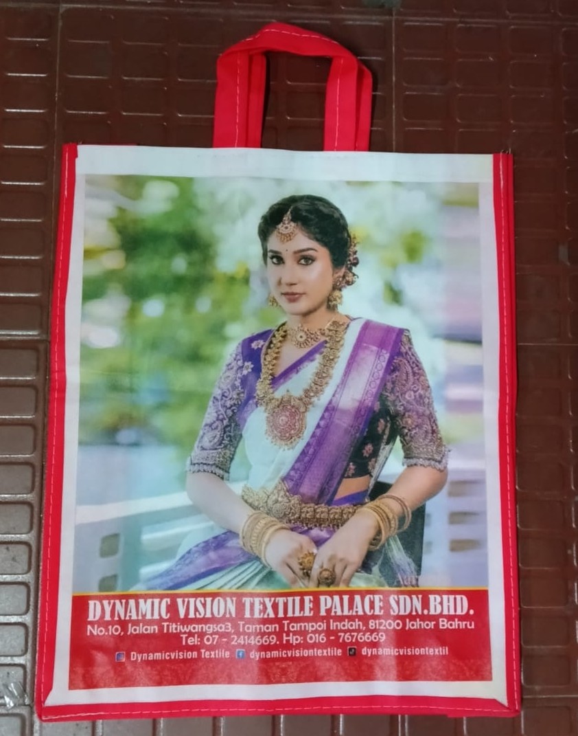 Custom Printed Non Woven Carry Bag