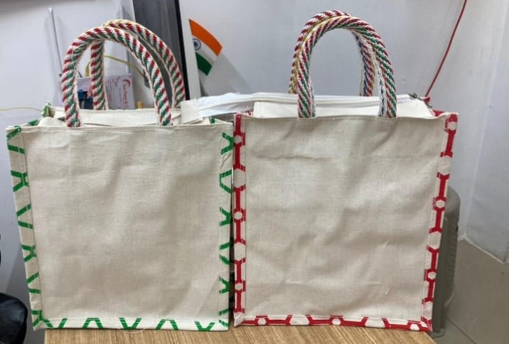 Custom Printed Jute Shopping Bag