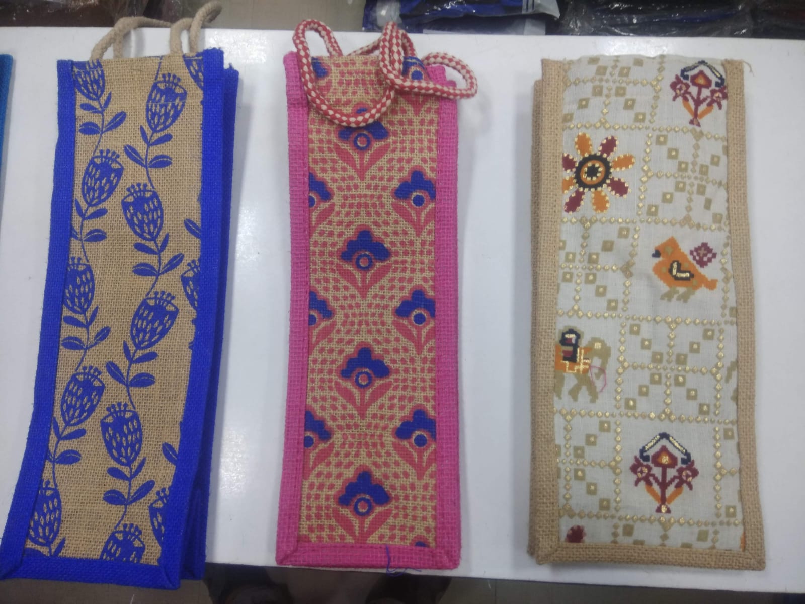 Custom Printed Jute Shopping Bag